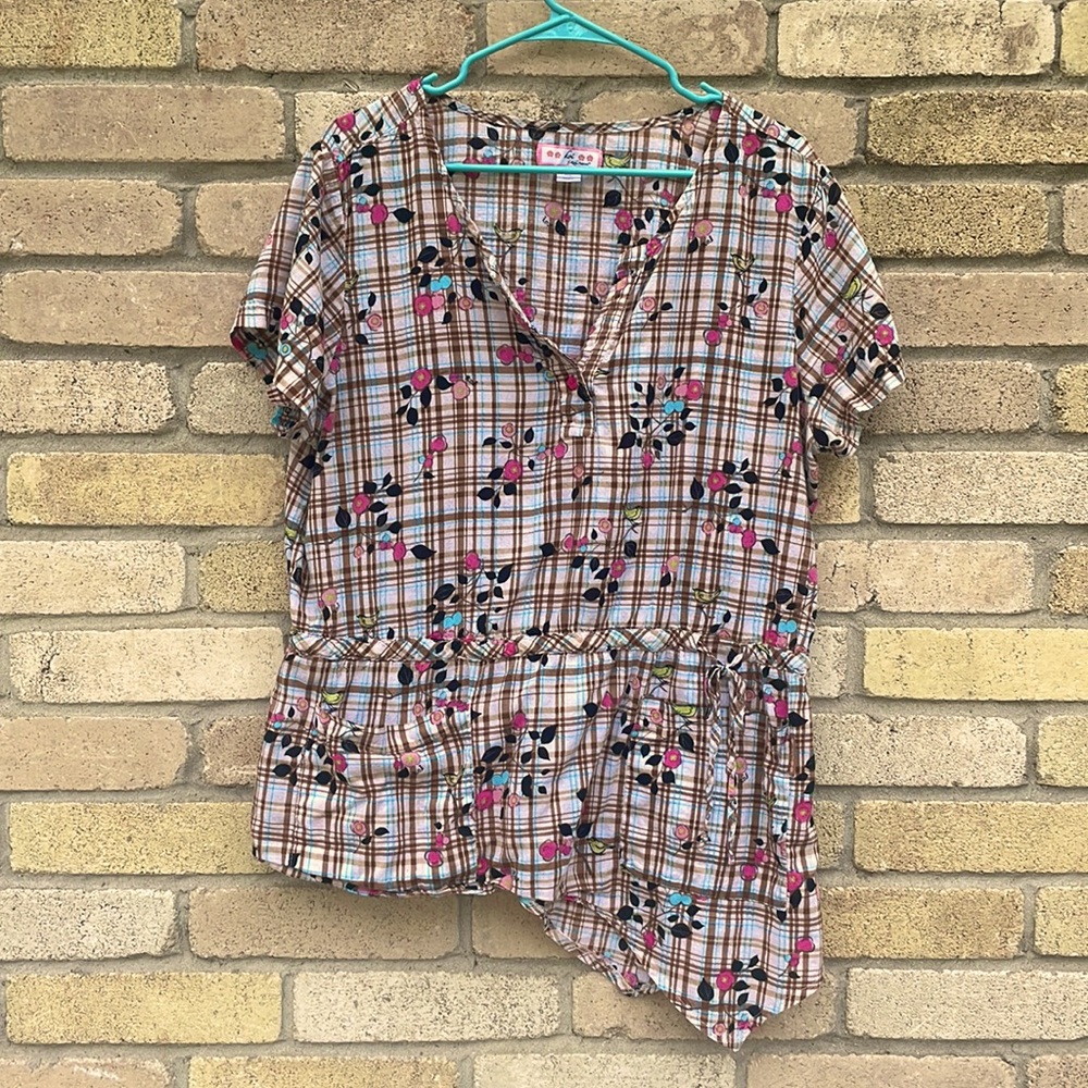 Koi scrub top
